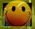 custom advertising balloons - Smiley Face balloon